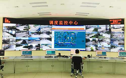 监控室拼接屏方案，监控室拼接屏效果图